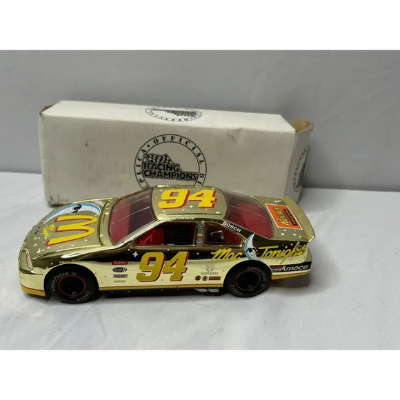 1998 Bill Elliot #94 Racing Champion Gold Mac Tonight McDonalds Ford Diecast - Picture 2 of 5